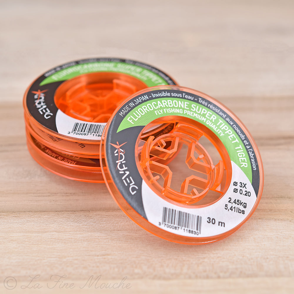 Tippet in Fluorocarbon SUPER TIPPET TIGER - Devaux