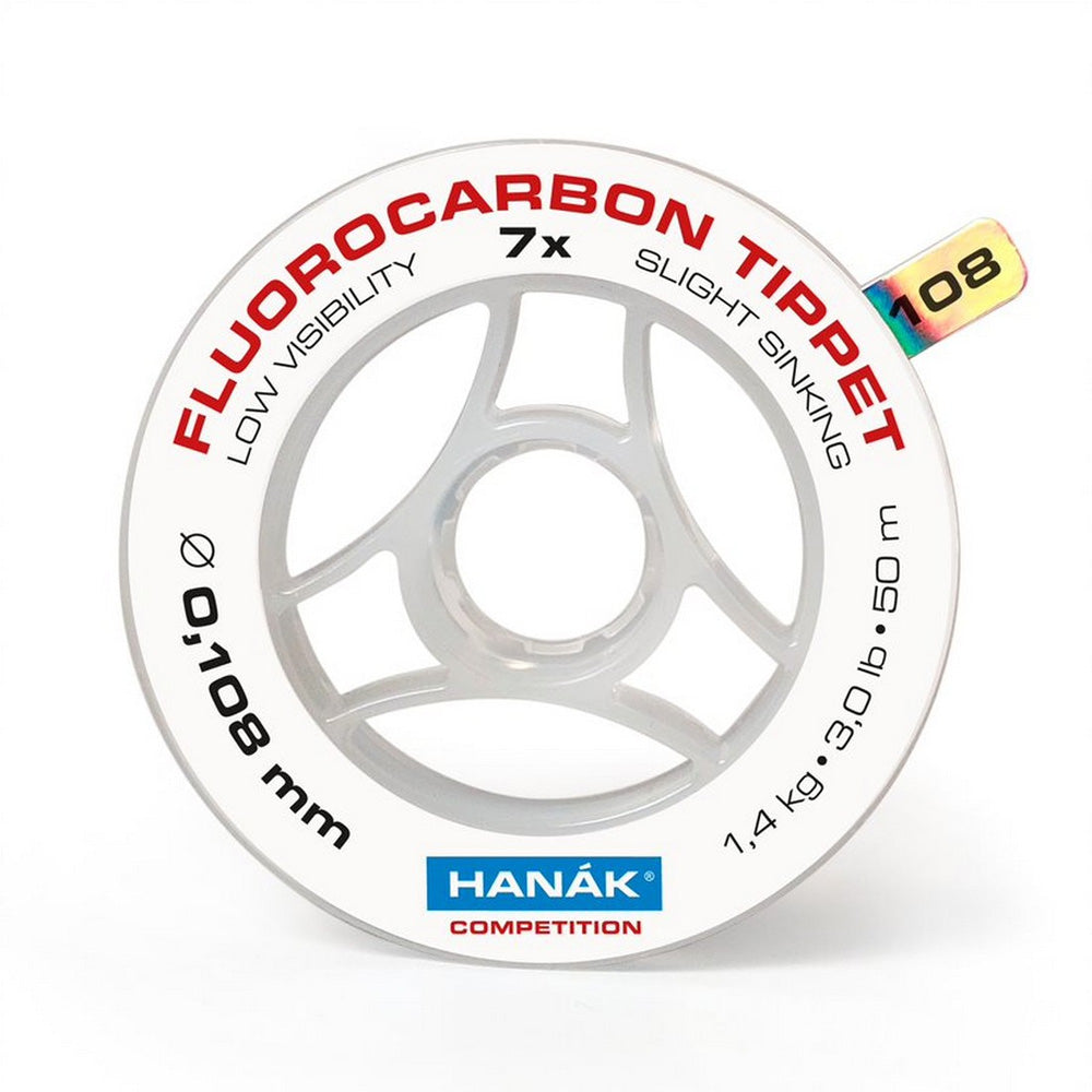 Fil en Fluorocarbone HANAK "FLUOROCARBON TIPPET" - 50 mètres