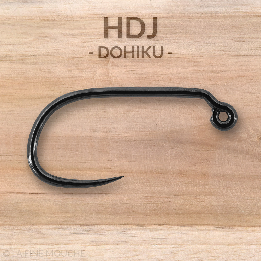 Hameçons HDJ JIG DOHIKU pour montage de nymphe JIG