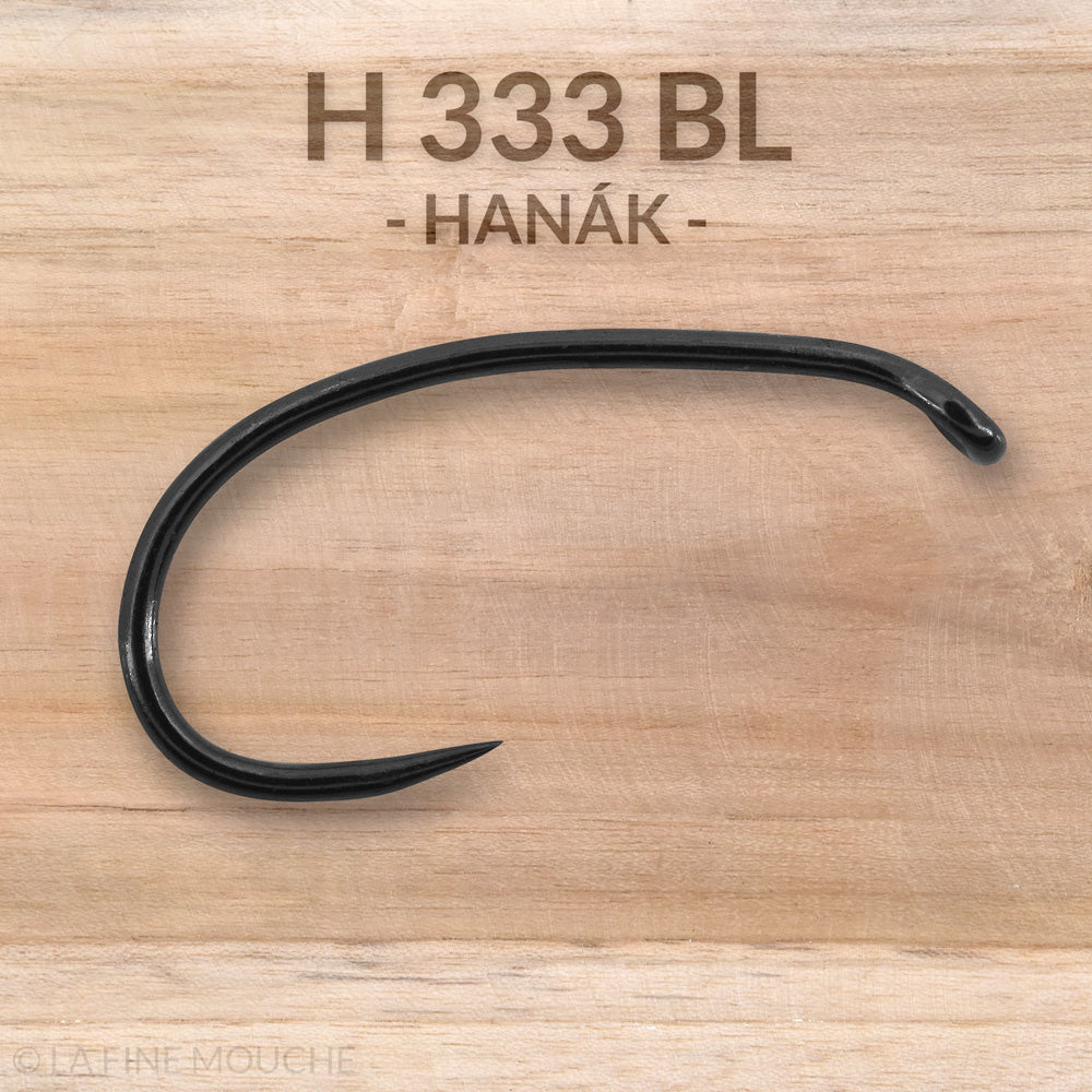 Hameçons H333BL HANAK x25 Nymphe Tcheque Pupa Caddis