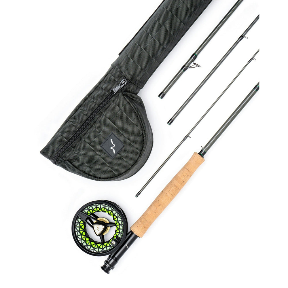 Kit Embrace Guideline : Canne à mouche + Moulinet + Soie