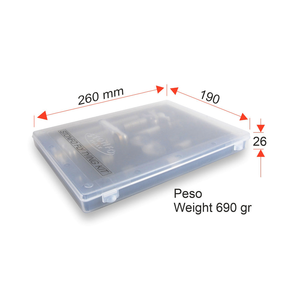 Kit de Montage Mouches Stonfo - Étau + 7 outils essentiels