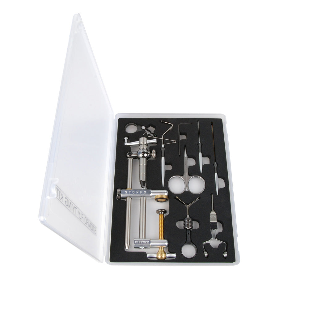 Kit de Montage Mouches Stonfo - Étau + 7 outils essentiels