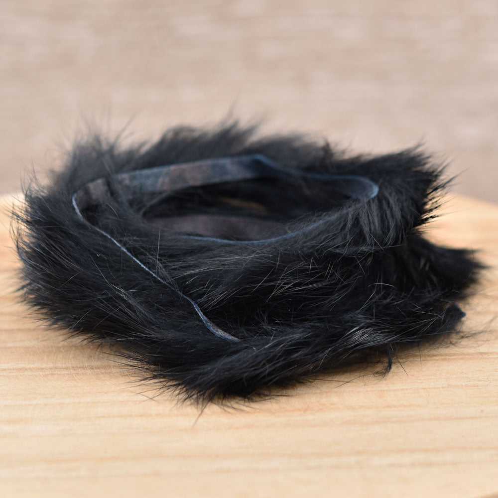 Bandelette de Lapin 5mm Zébrée - 100cm - 5 Couleurs