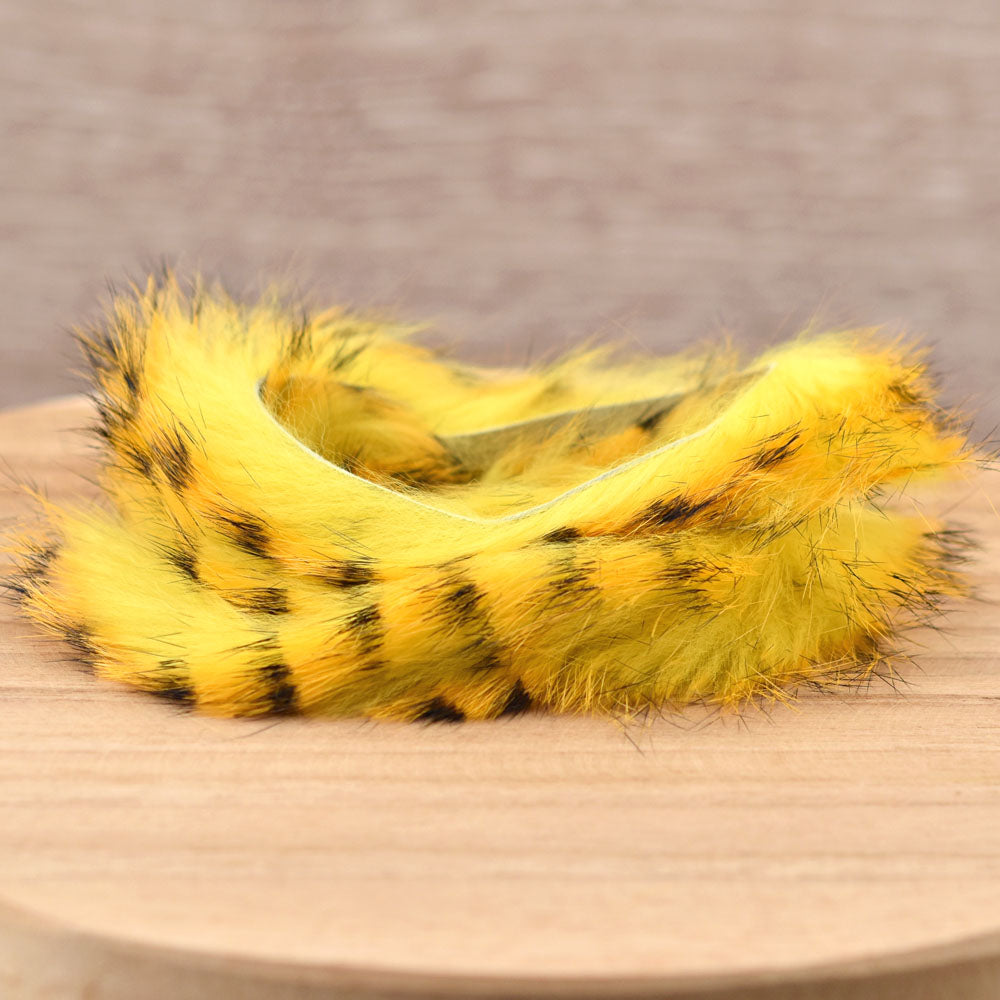 Bandelette de Lapin 5mm Zébrée - 100cm - 5 Couleurs