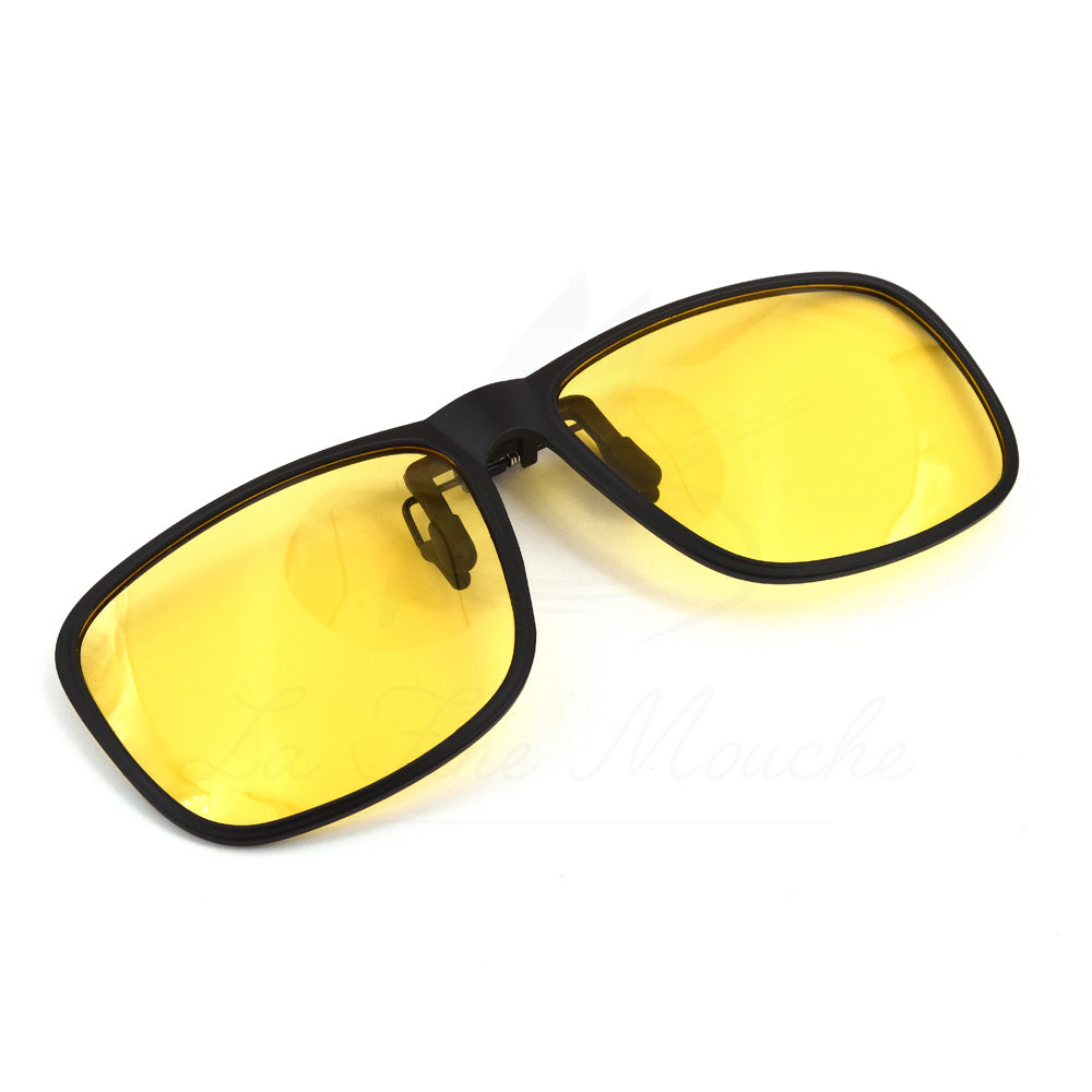 Polarizing and Photochromic Clip adaptable to prescription glasses