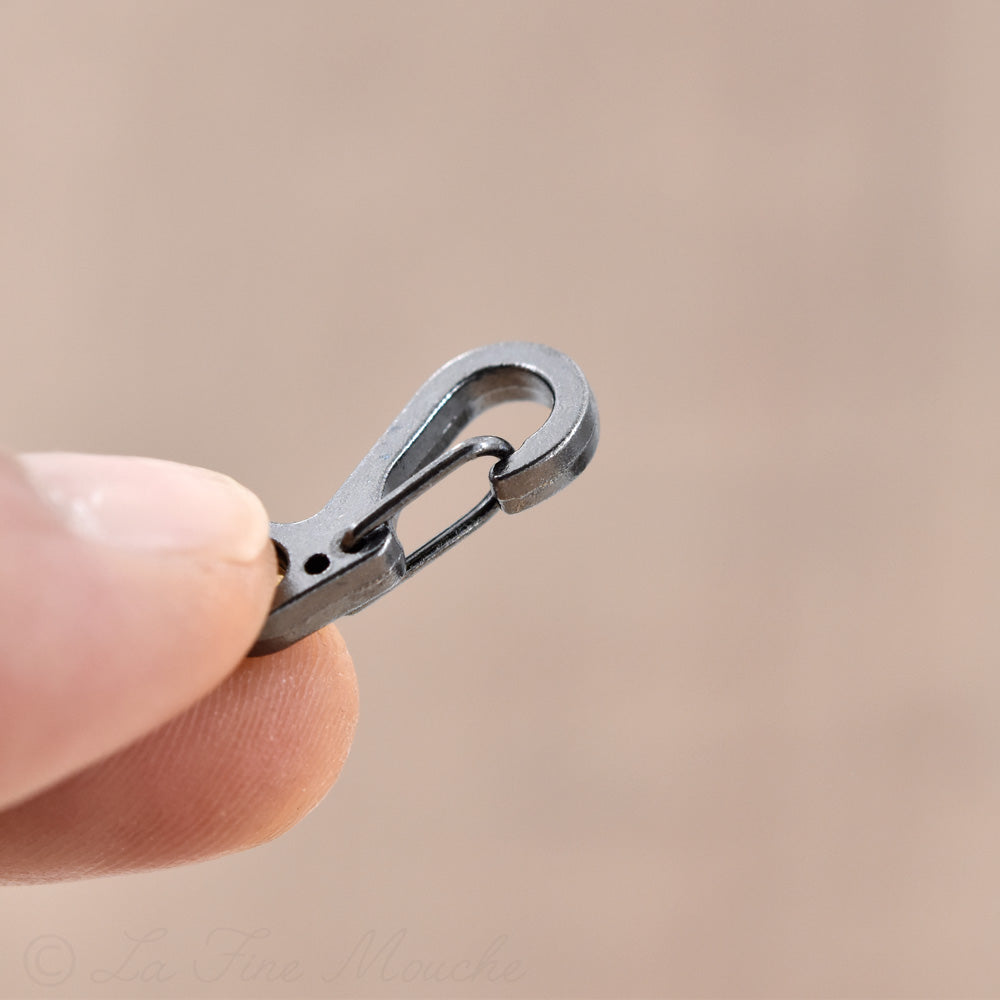 Lightweight 2.5 cm Aluminum Mini Carabiner