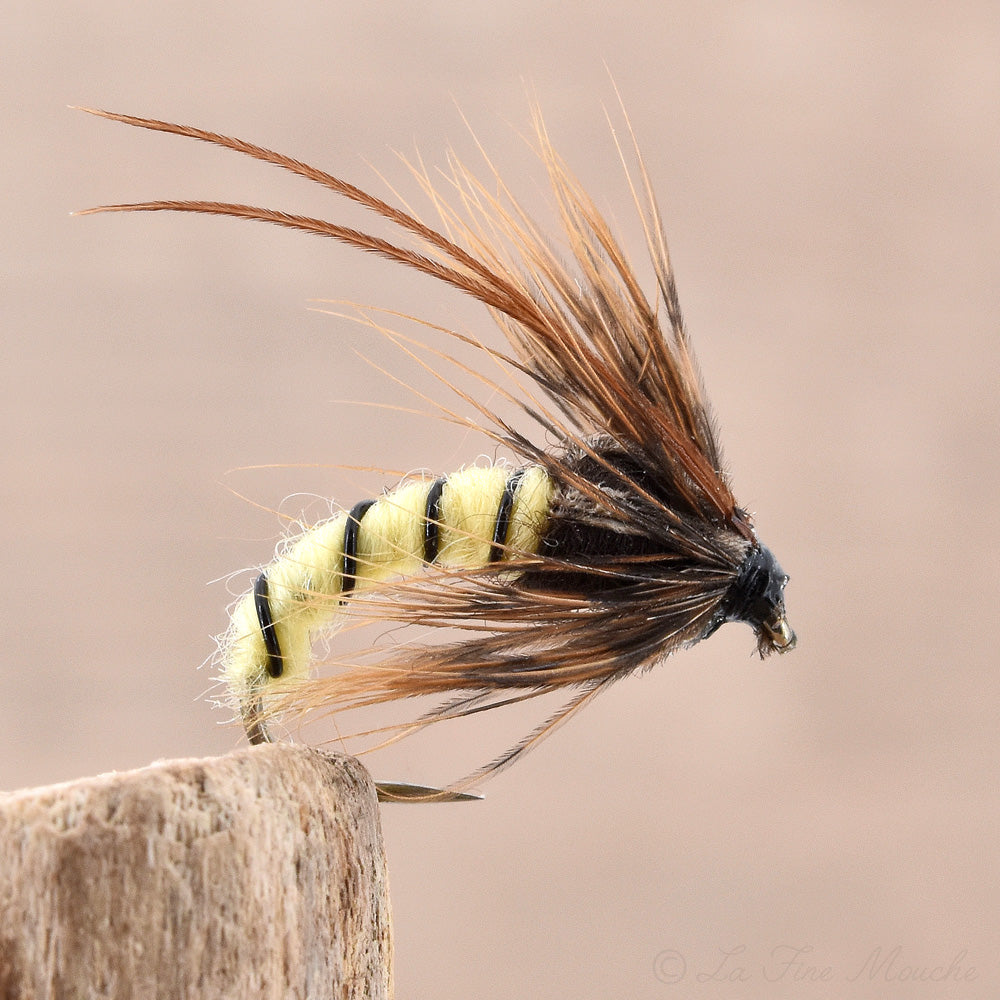 Mouche Noyée / Nymphe Légère - Caddis Pupa Cream
