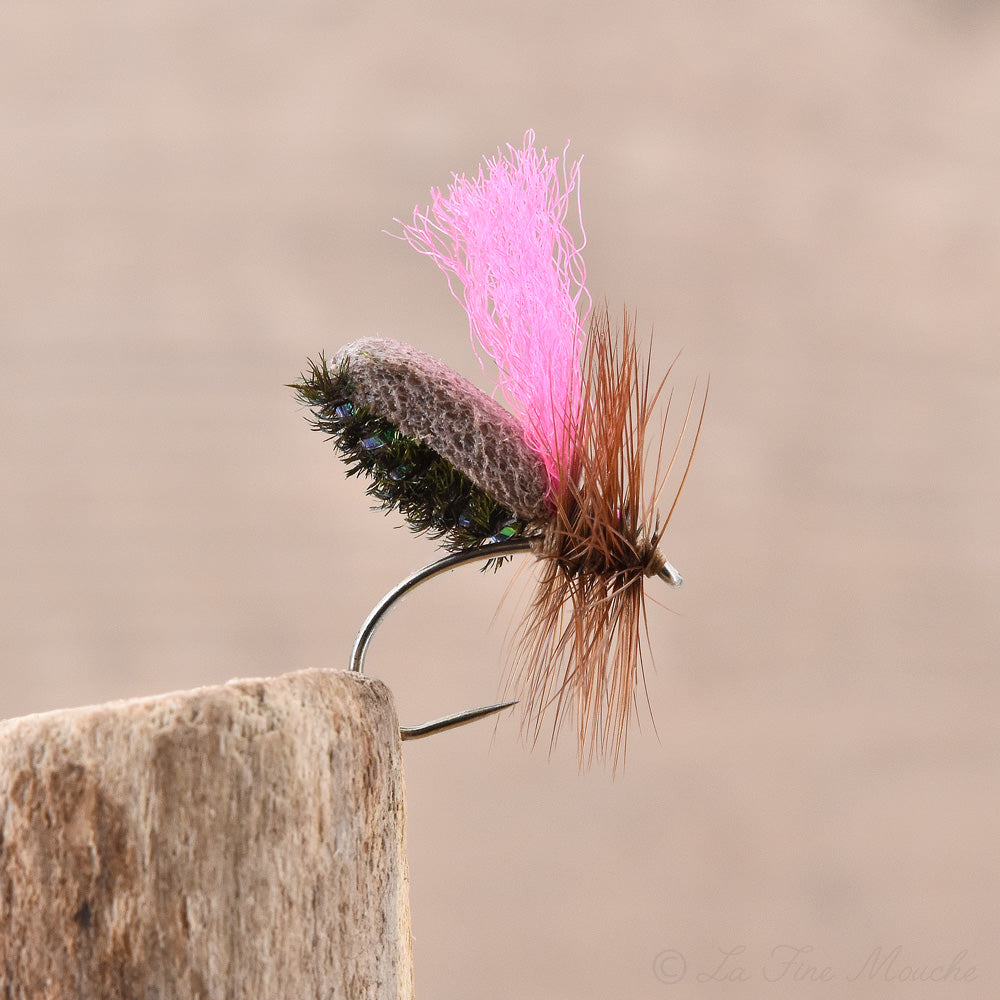 Dry Fly - High Floating Vision Scarab Beetle Brown