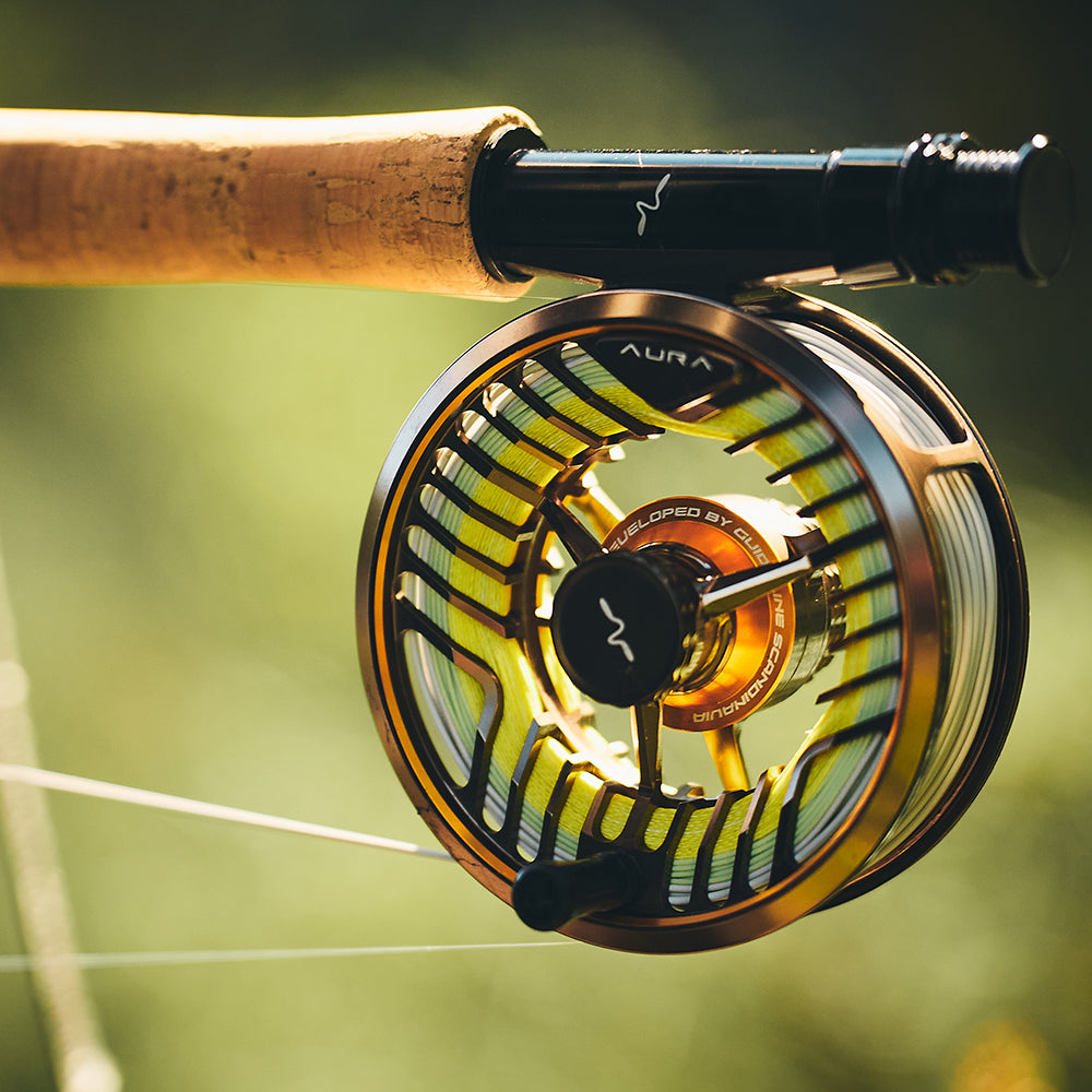 Moulinet AURA Bronze - Guideline - 4 Tailles