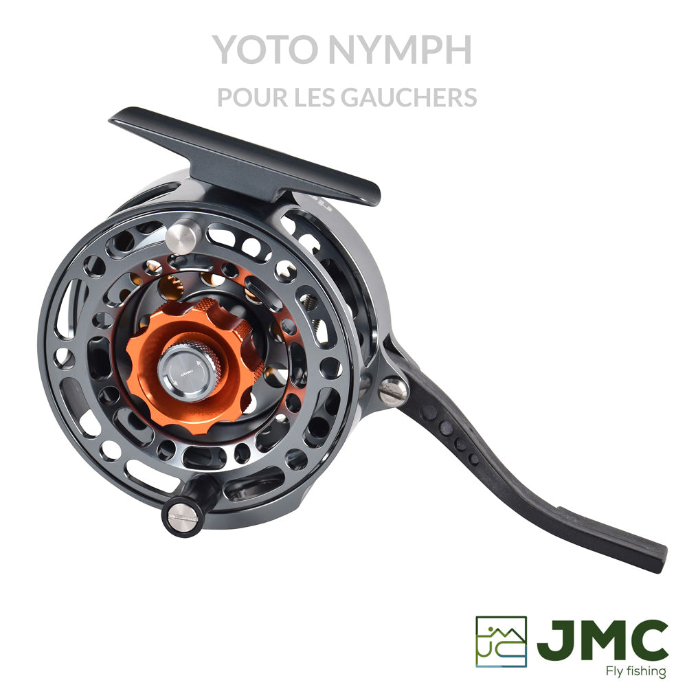 cheap left handed fly reel YOTO NYMPH Reel - Left-handed version
