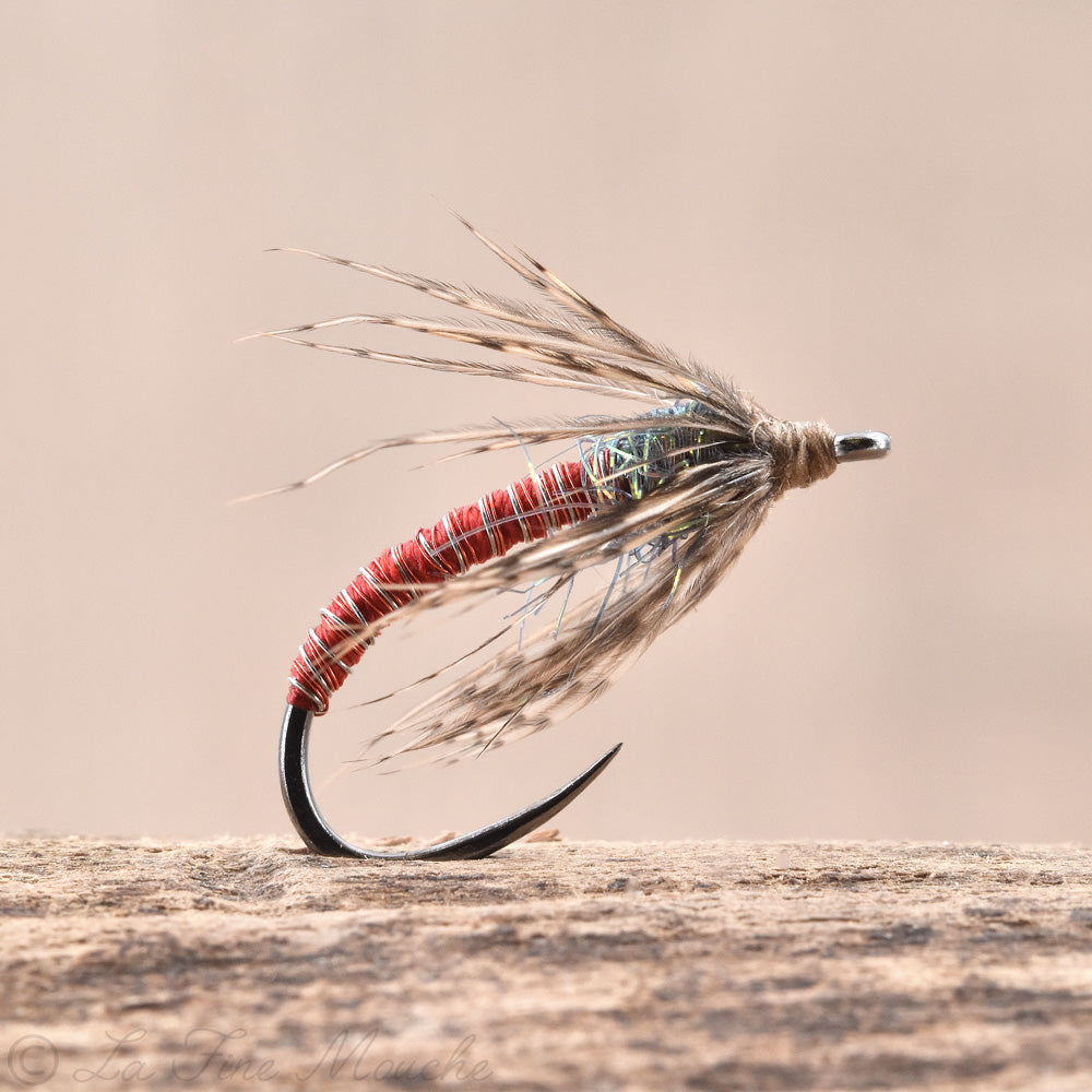 Mouche Noyée Red Metallic Spider