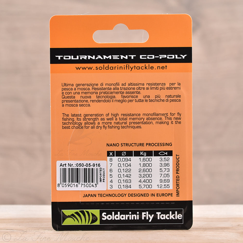 Nylon Tippet Tournament Co-Poly - Soldarini