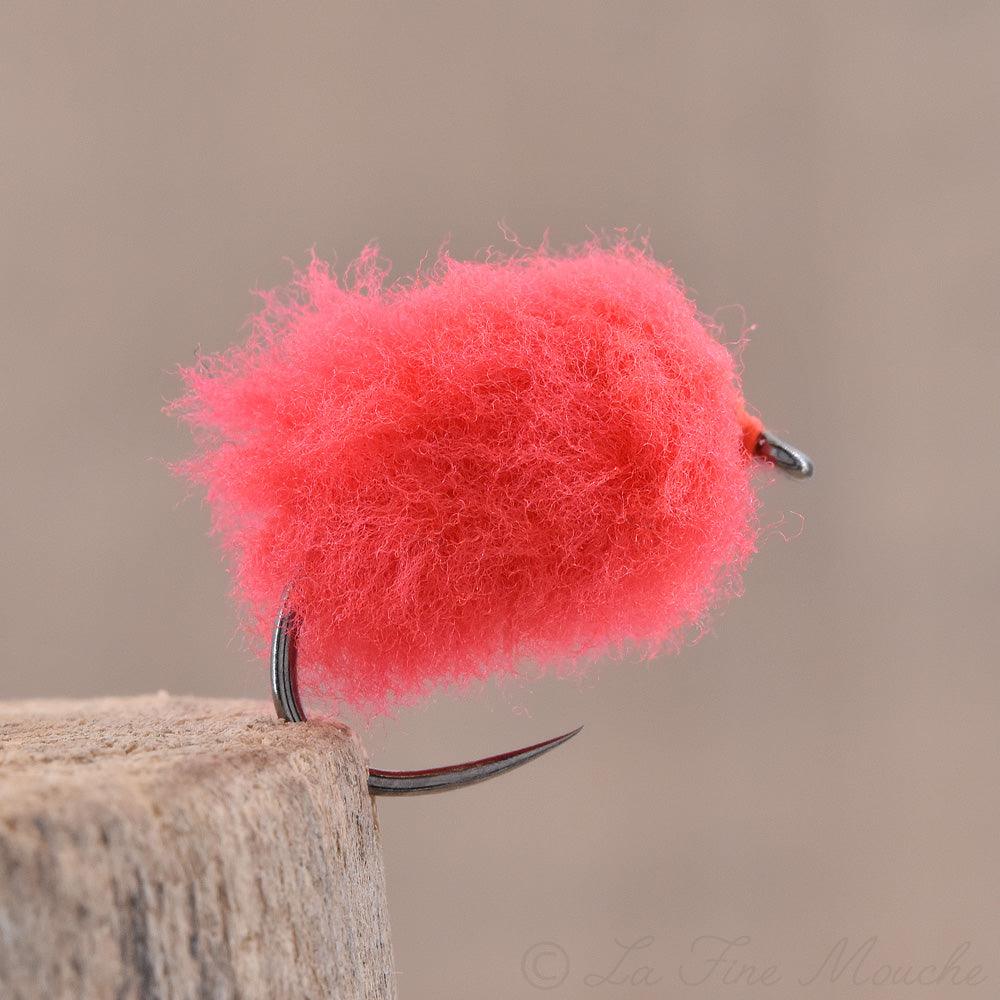 Oeuf Eggstasy Rouge Fluo - Mouche pour le réservoir