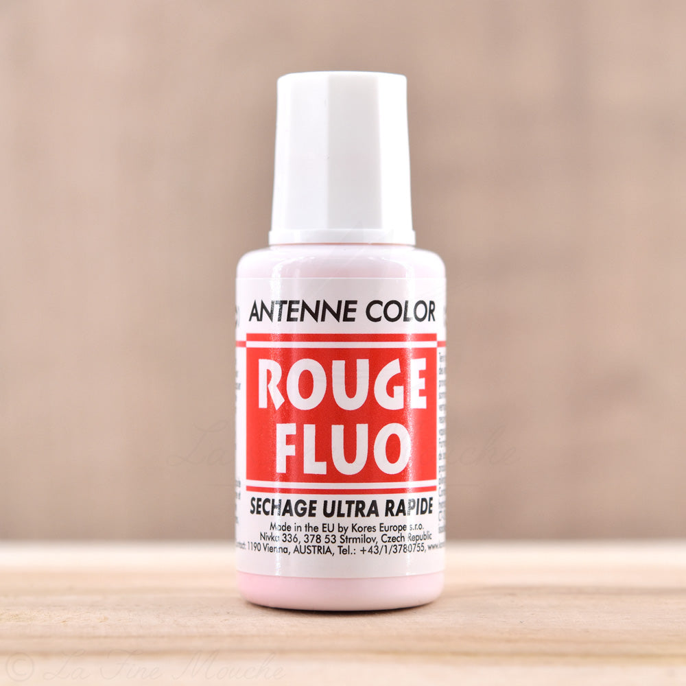 Rouge Fluo Peinture Antenne Color de Sensas