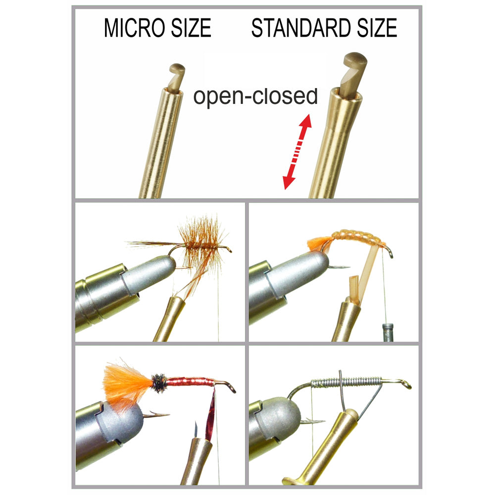 Pince à Hackle Elite STONFO - Micro ou Standard - Art. 577