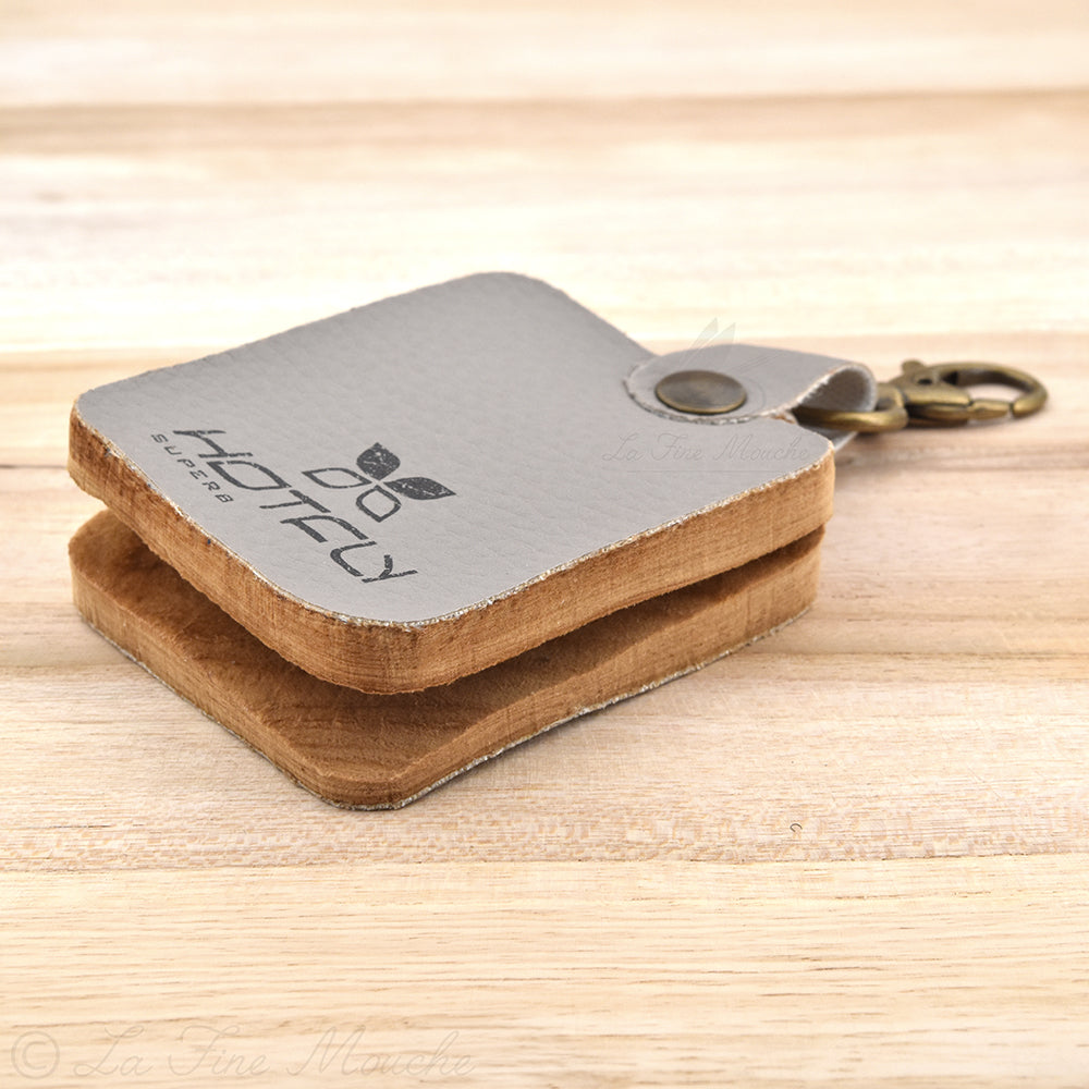 Pinza in Amadou GIANT SQUARE Hotfly - Asciuga Mosche Secche