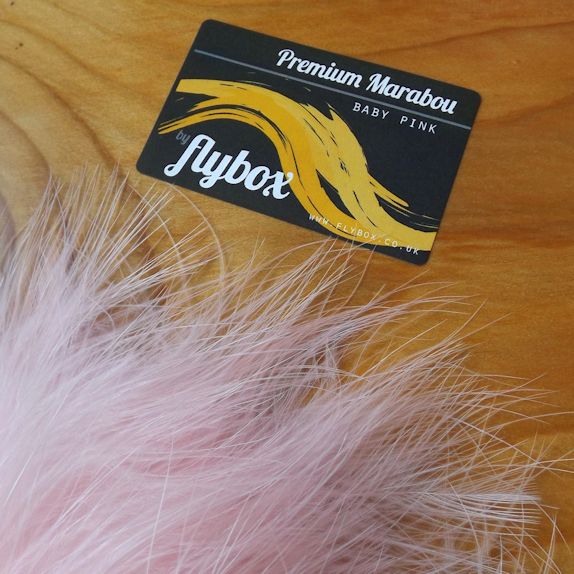 Marabou Premium - Flybox - 12 Piume di Marabou