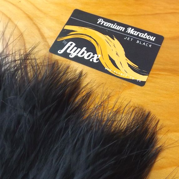 Marabou Premium - Flybox - 12 Piume di Marabou