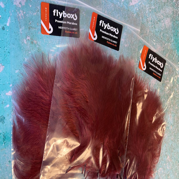 Marabou Premium - Flybox - 12 Piume di Marabou