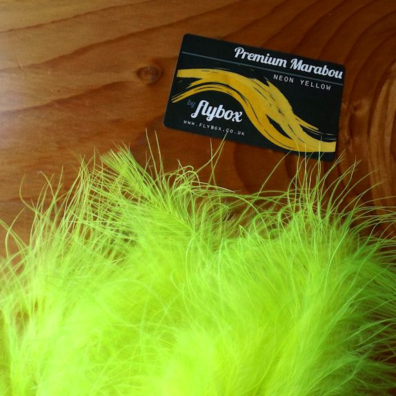 Marabou Premium - Flybox - 12 Piume di Marabou