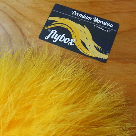 Marabou Premium - Flybox - 12 Piume di Marabou