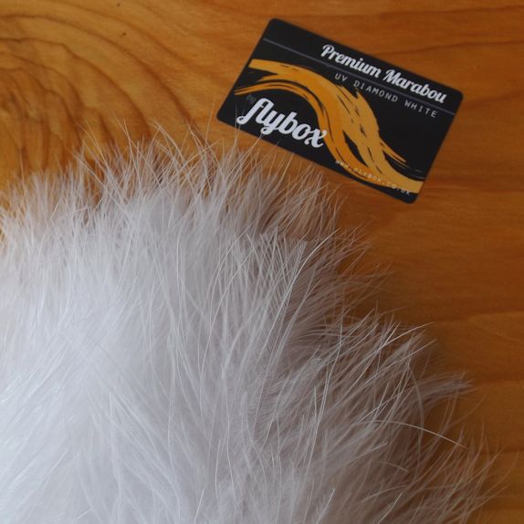 Marabou Premium - Flybox - 12 Piume di Marabou