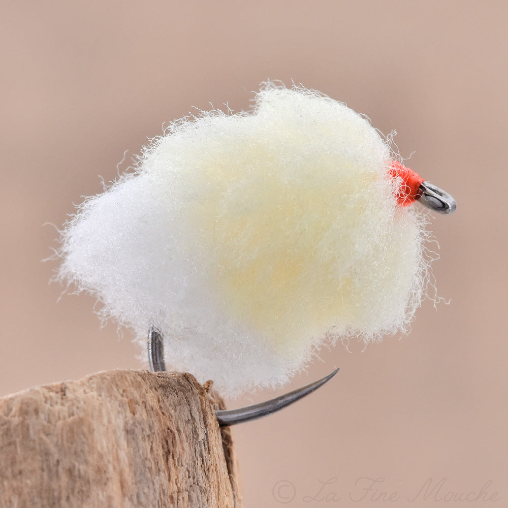Egg "Eggstasy White and Cream" - Reservoir Fly