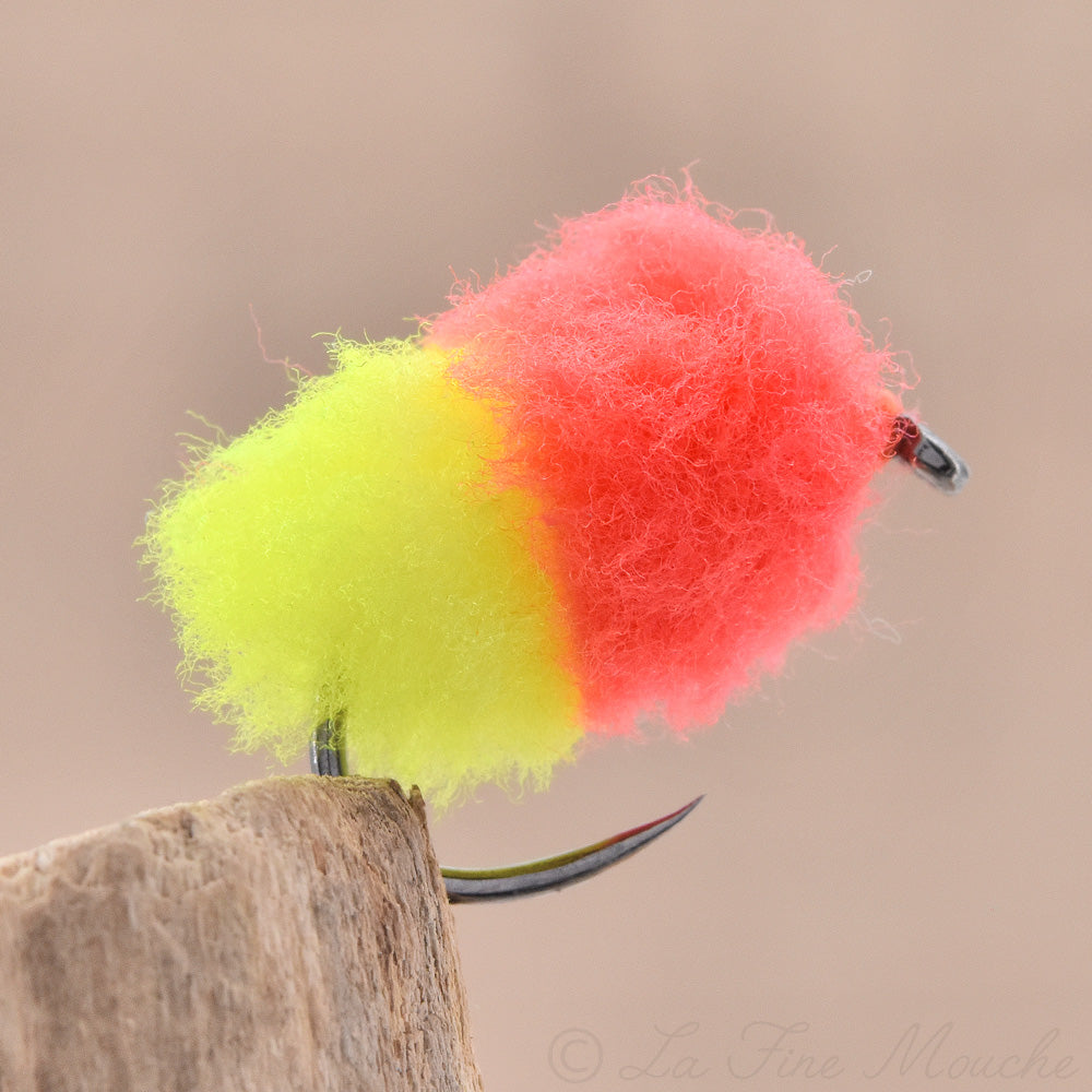 Egg "Eggstasy Yellow and Red" - Reservoir Fly