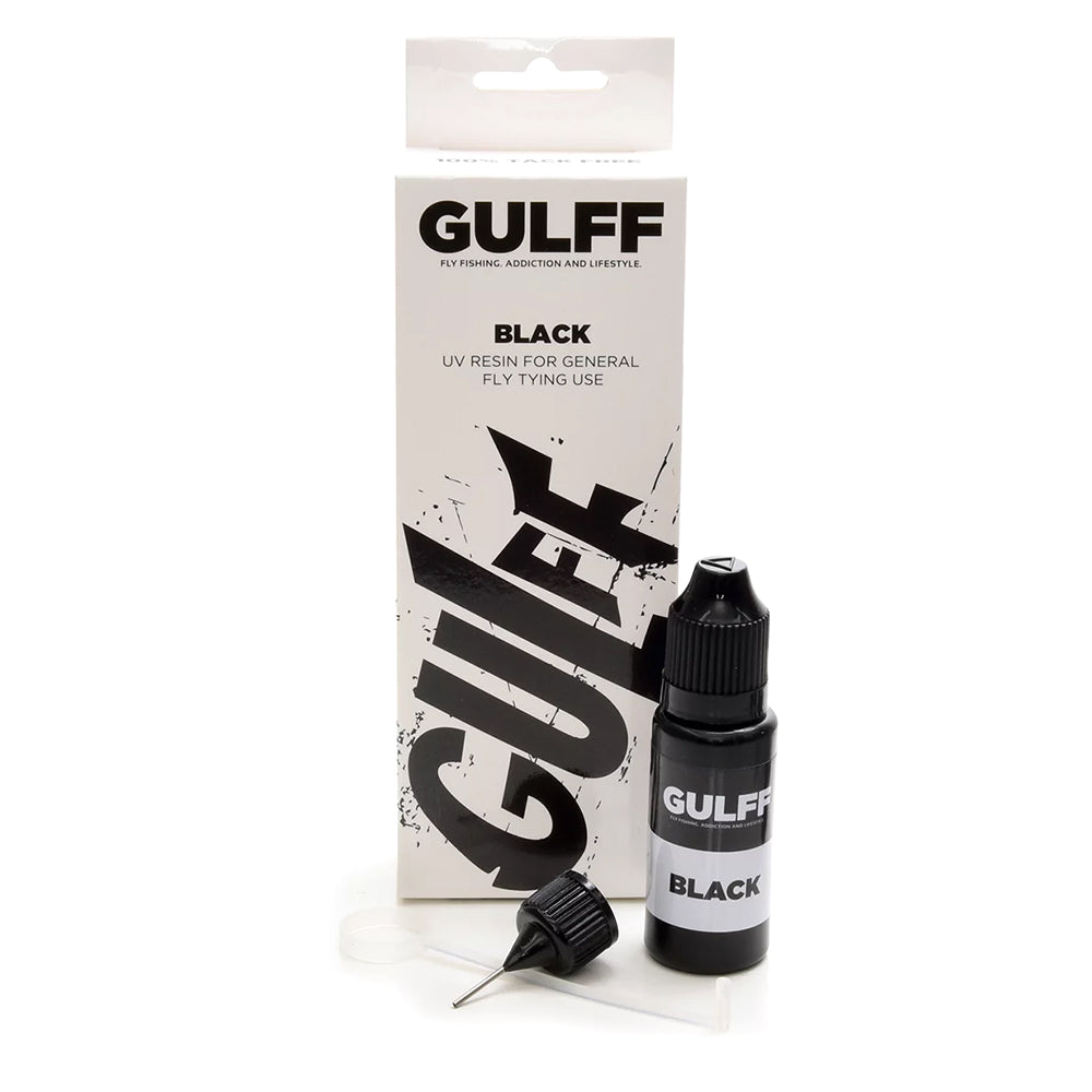 Gulff UV Resin "BLACK" - Deep Black Opaque