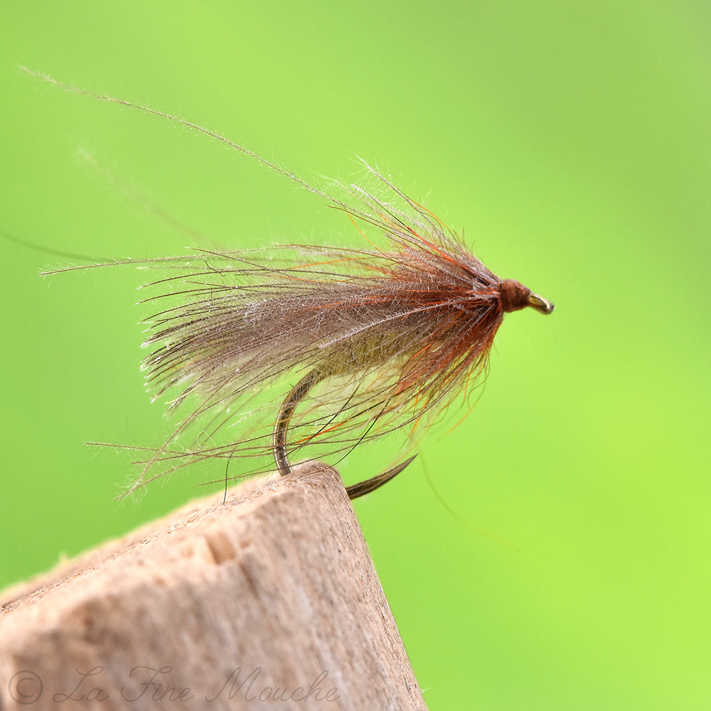 Trockenfliege - Sedge CDC - Körper Hellolive