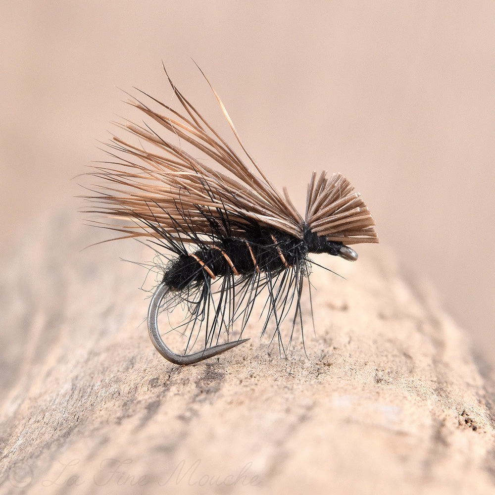 Sedge Elk Hair Caddis Black