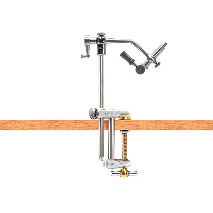 Étau Rotatif Stonfo FLYTEC LEVER - Socle + Pince de table + Accessoires