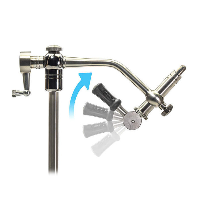 Étau Rotatif Stonfo FLYTEC LEVER - Socle + Pince de table + Accessoires