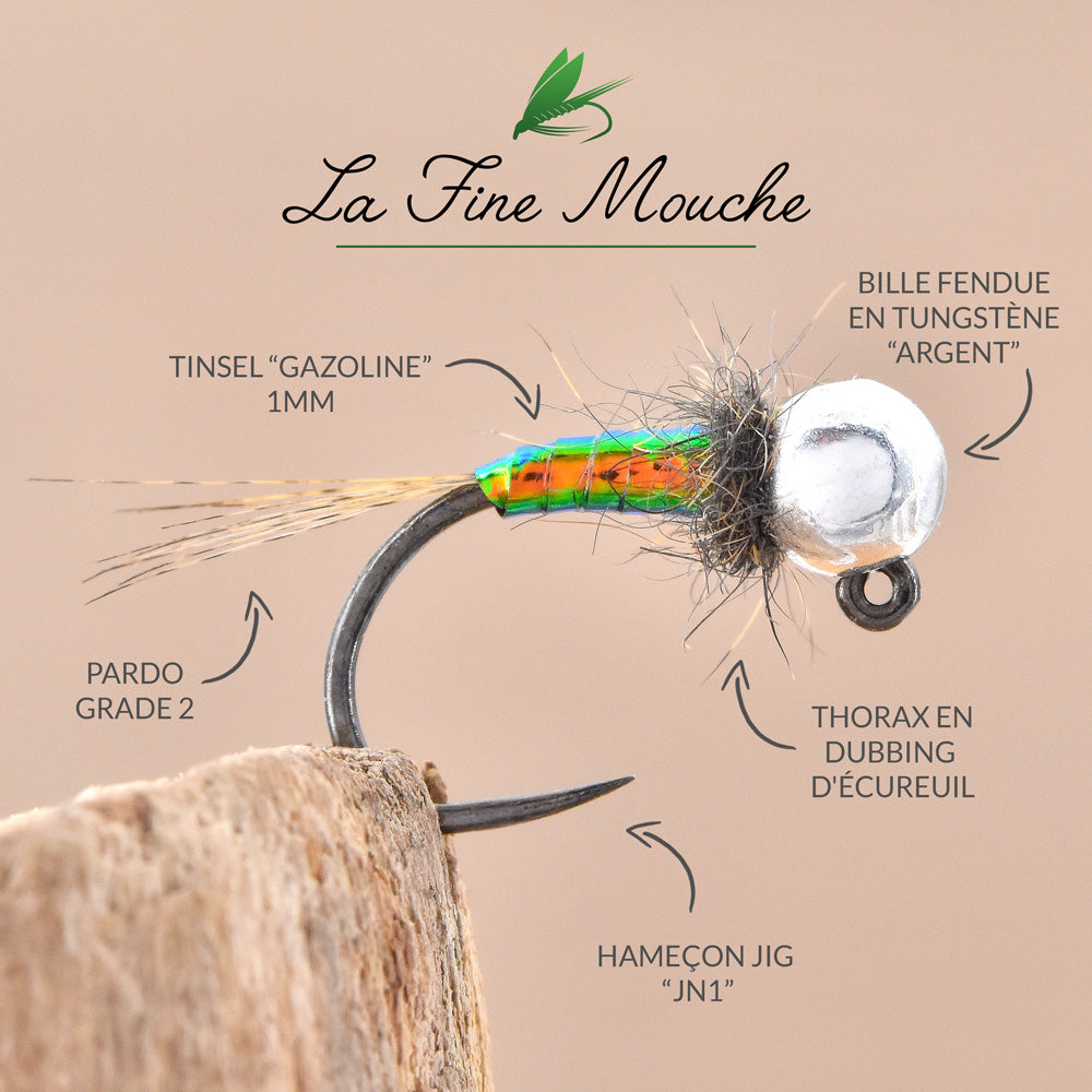 Tinsel plat "New GAZOLINE" 0.6mm, 1mm et 2mm