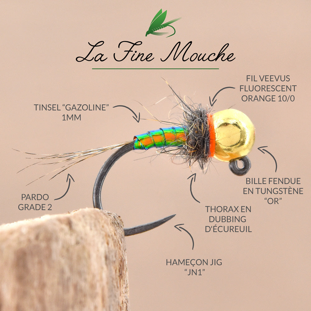 Flat tinsel "New GASOLINE" 0.6mm, 1mm and 2mm