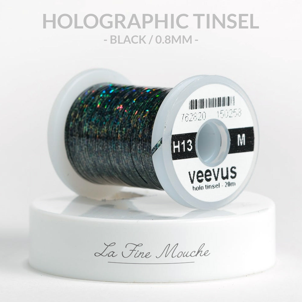 Holographic Tinsel Veevus - Medium - 0.8mm