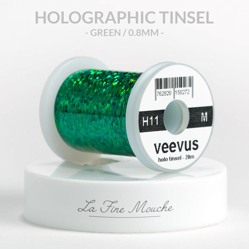 Holographic Tinsel Veevus - Medium - 0.8mm