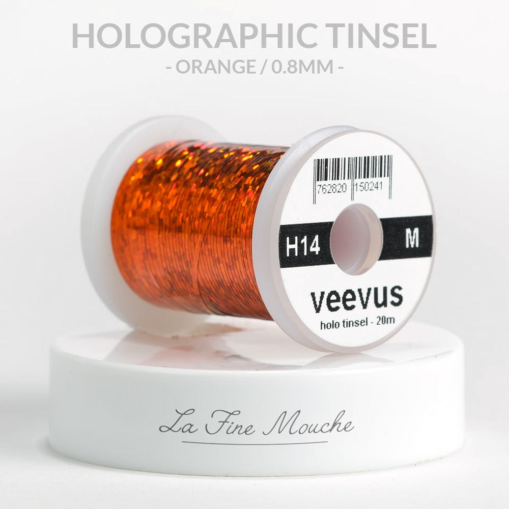 Holographic Tinsel Veevus - Medium - 0.8mm
