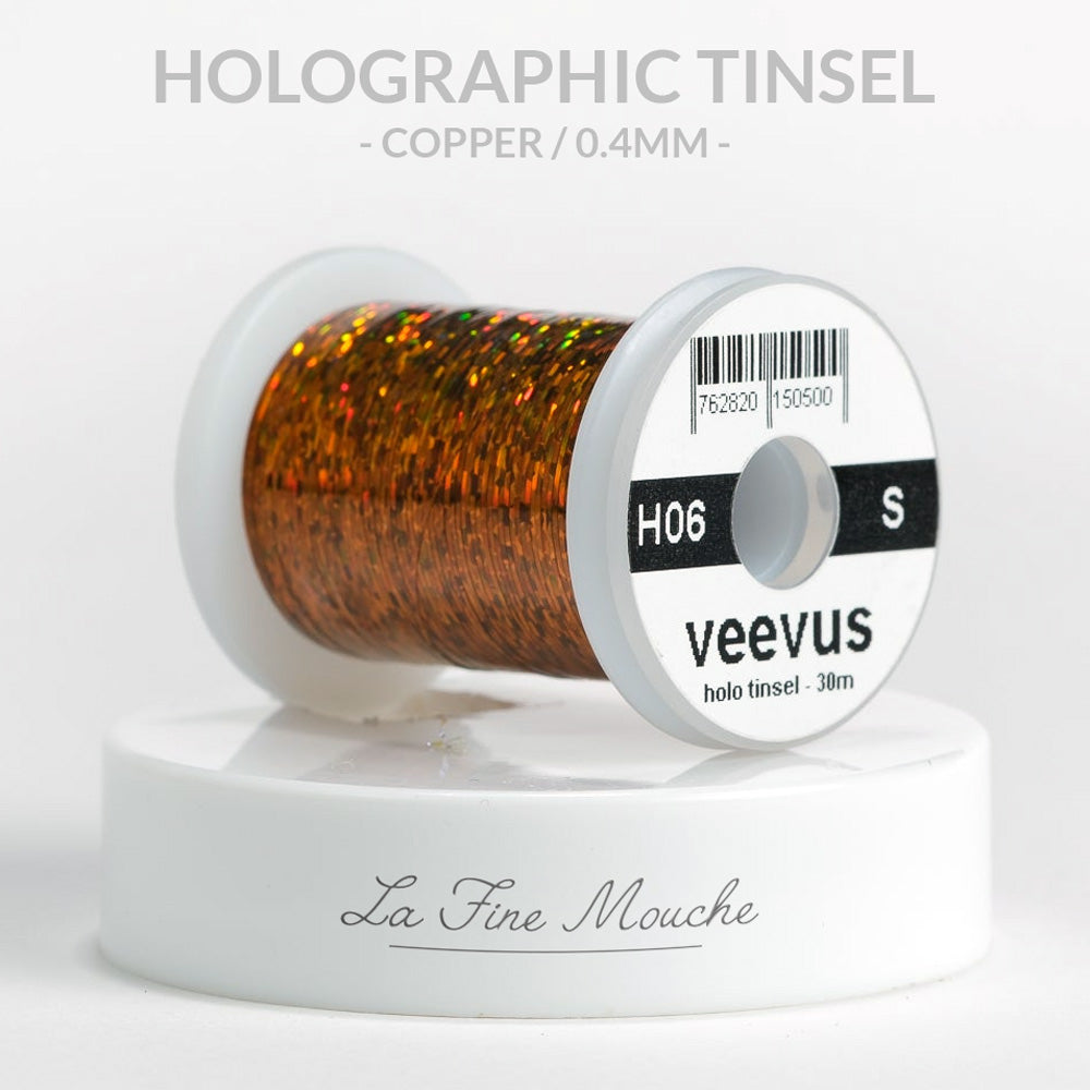 Holographic Tinsel Veevus - SMALL - 0.4mm