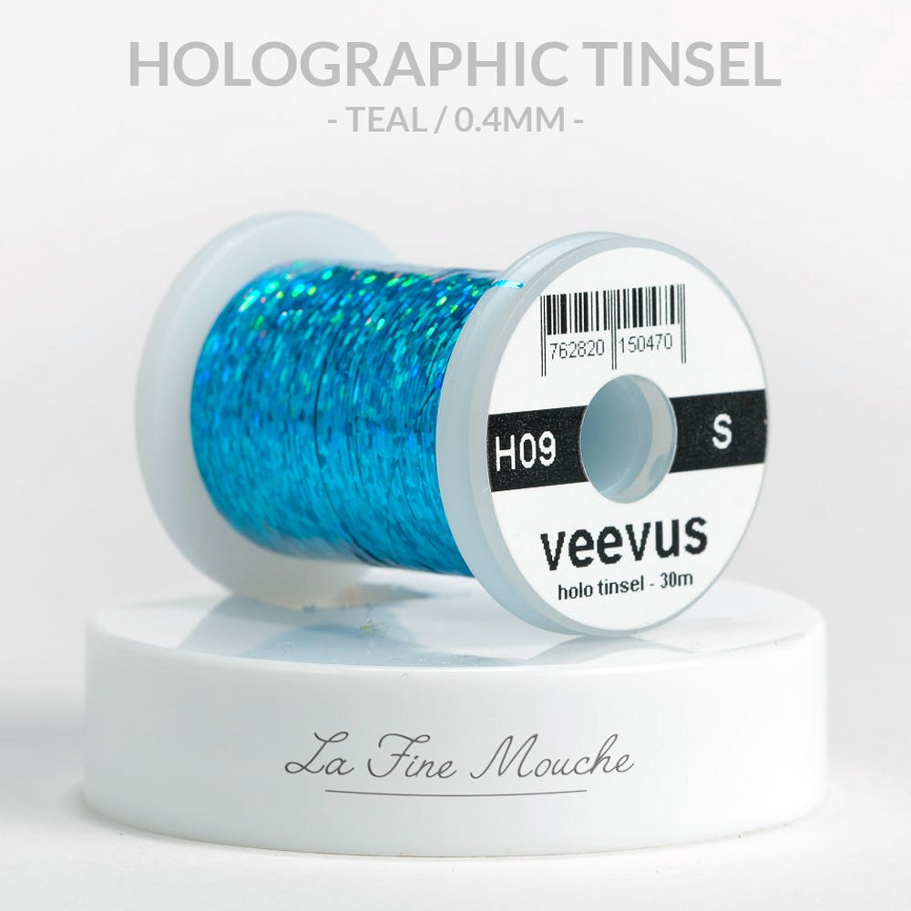 Holographic Tinsel Veevus - SMALL - 0.4mm