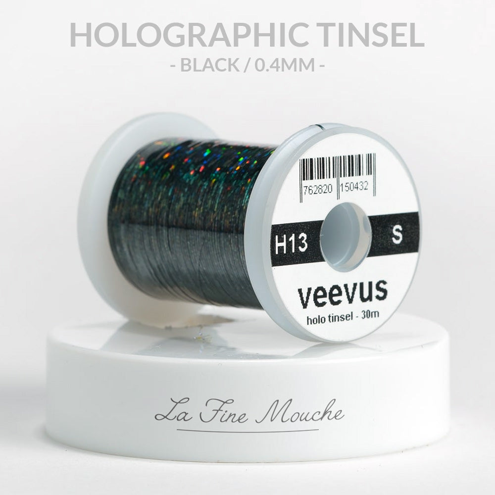 Holographic Tinsel Veevus - SMALL - 0.4mm