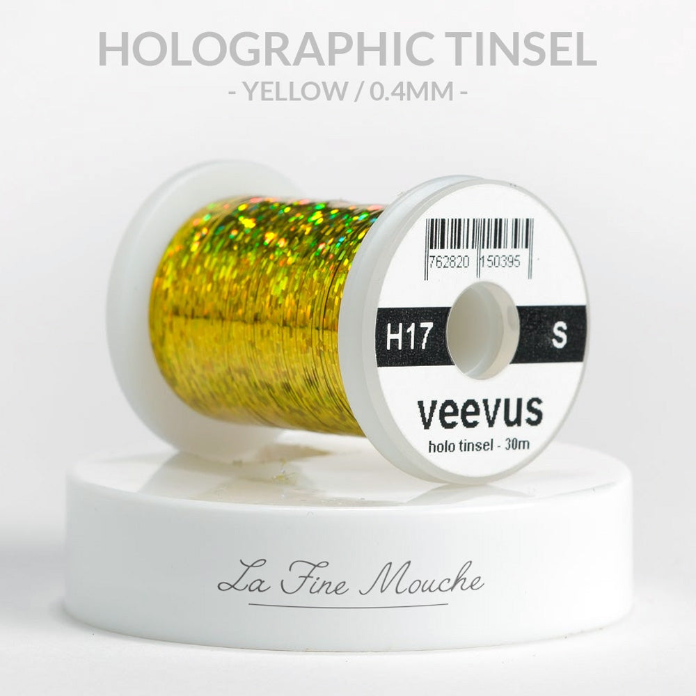 Holographic Tinsel Veevus - SMALL - 0.4mm