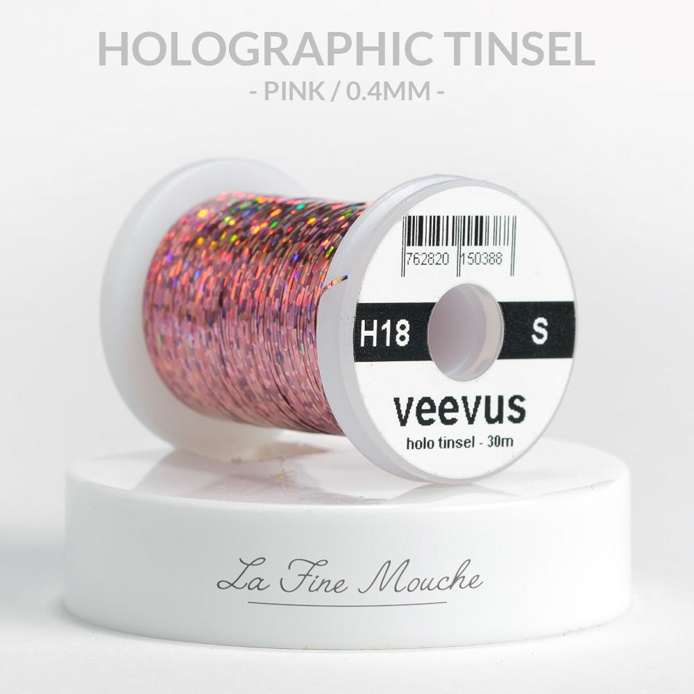 Holographic Tinsel Veevus - SMALL - 0.4mm