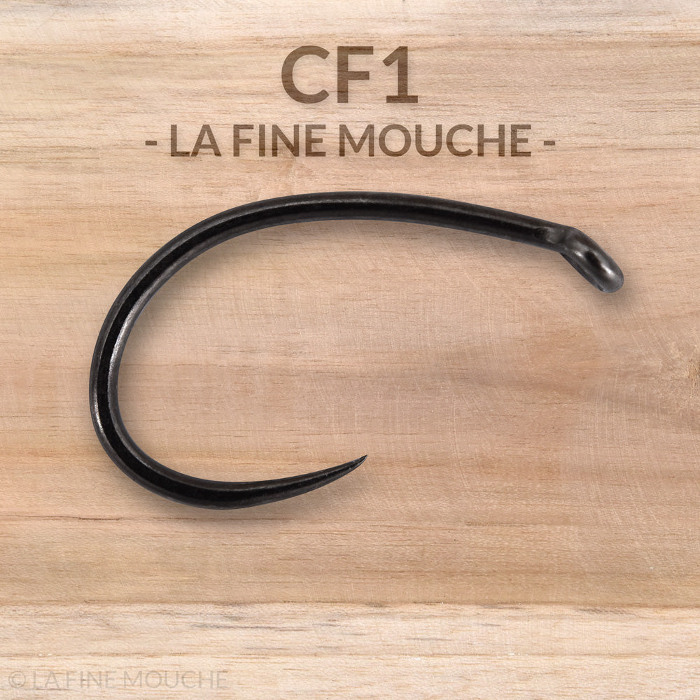 Hameçon pour montage de nympes nymphe caddis pupa, chironome, buzzer, gammare, CF1