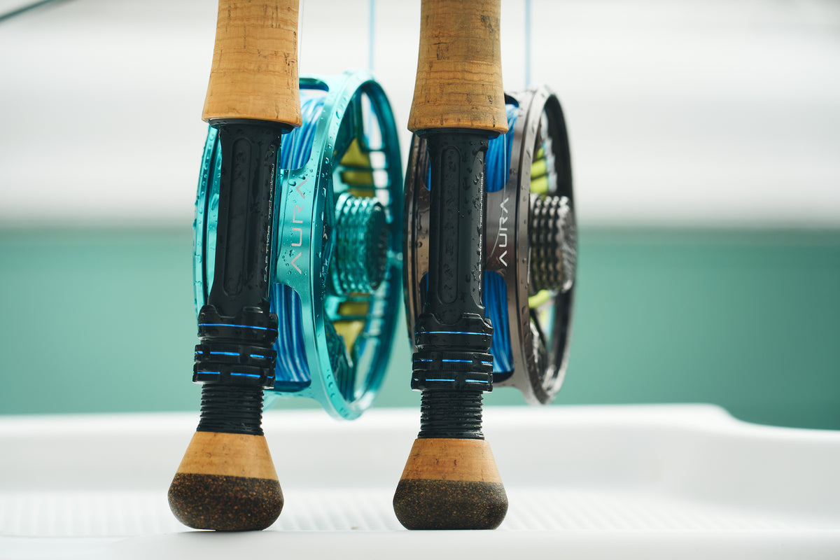 Fliegenrolle AURA BLUE von Guideline - Meer und Stillwasser