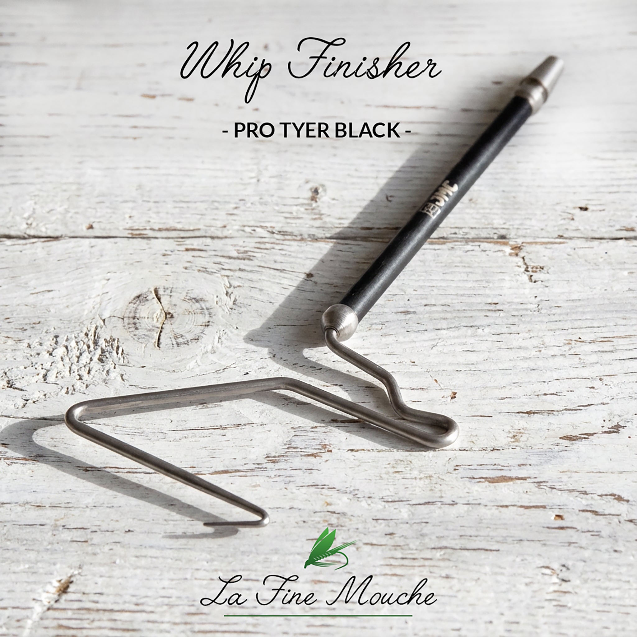 Mini Whip Finish SP Pro Tyer Black 11 cm - JMC
