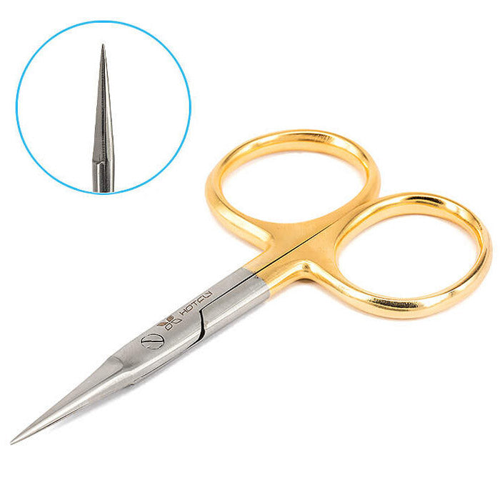 EAGLE PRO 10cm - Serrated Blade Scissors - Hotfly