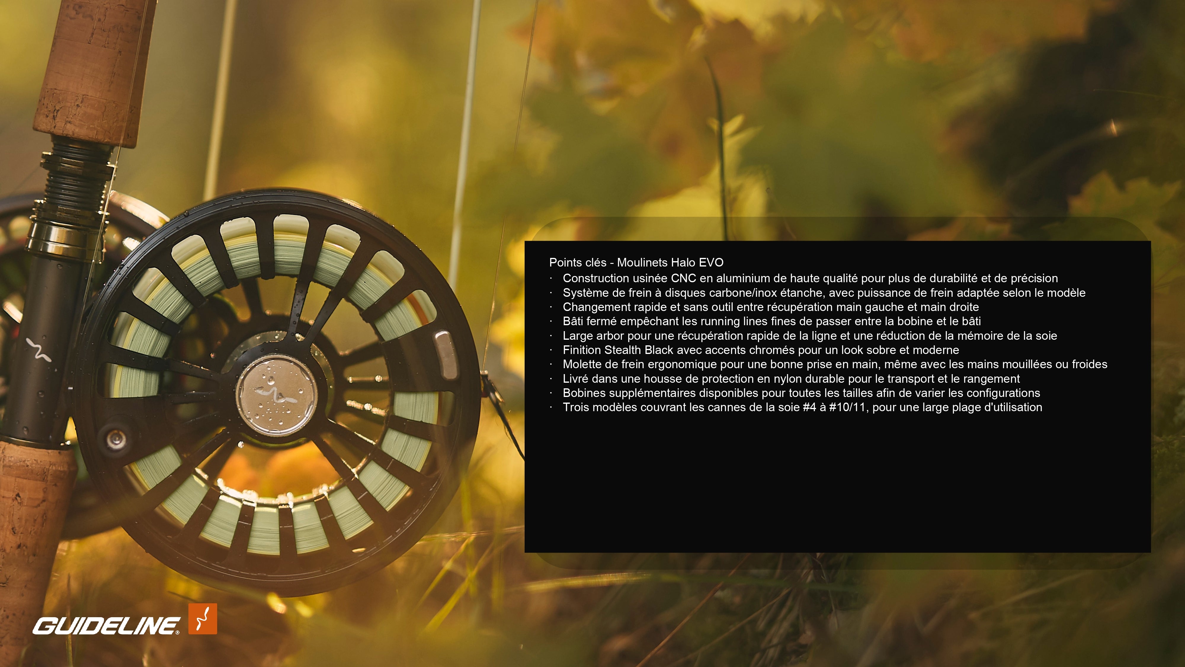 Halo EVO Reel - Guideline - 3 Sizes