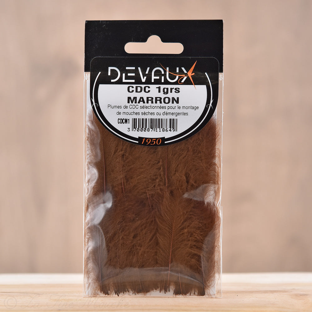 CDC Feathers SELECT 4cm to 5cm - 1 Gram - Devaux